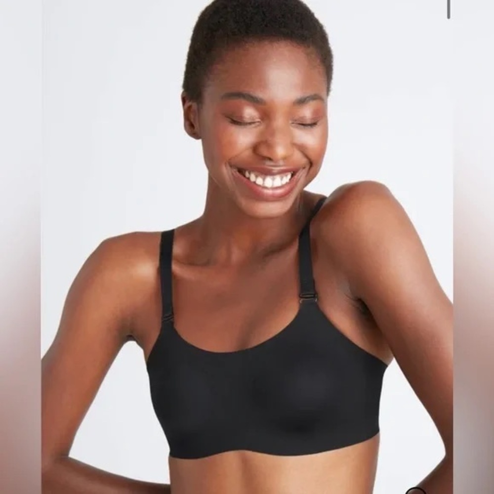 Knix Evolution Reversible Nude/Black Bra